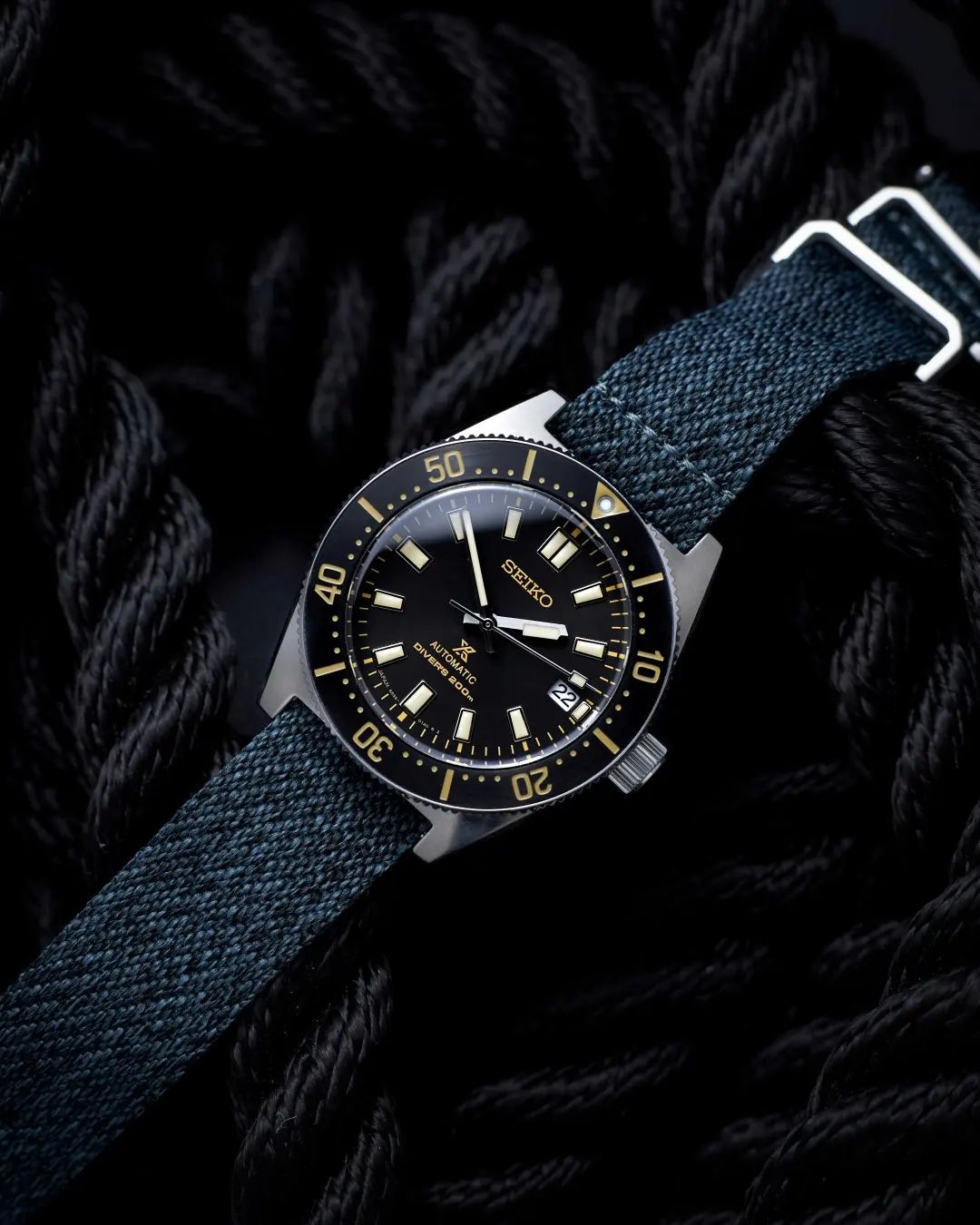 Salt-and-Pepper WOOL - HISHI STRAP 20mm (6873498583127)