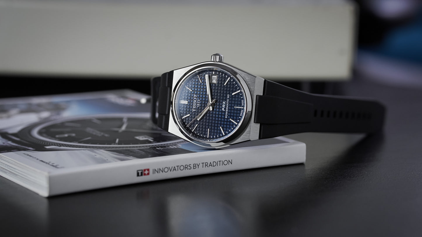 PRX 35mm Tissot FKM Rubber Strap