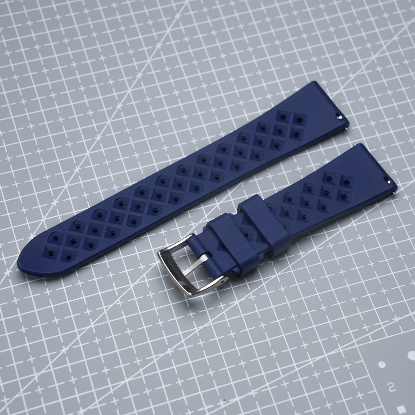 SkinDiver Traditional Tropical FKM Rubber Strap