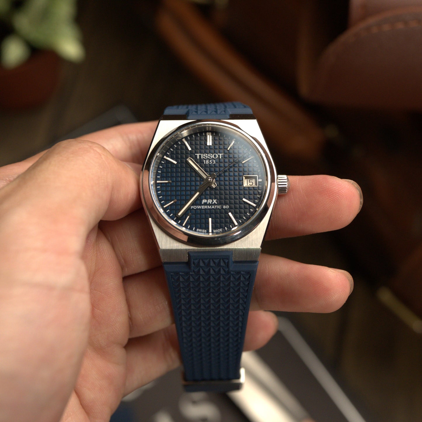 Trinova PRX Tissot FKM Rubber Strap