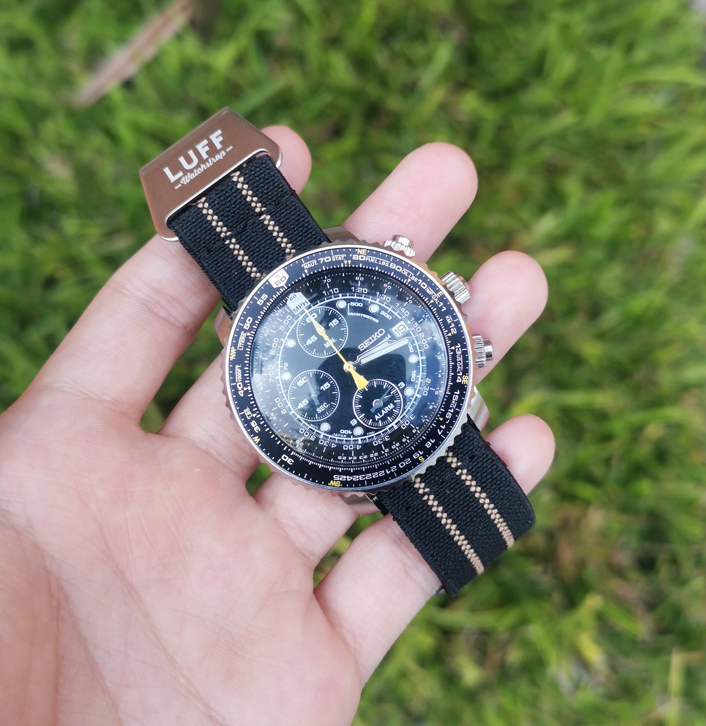 Black with Double Stripe (6904198365271)