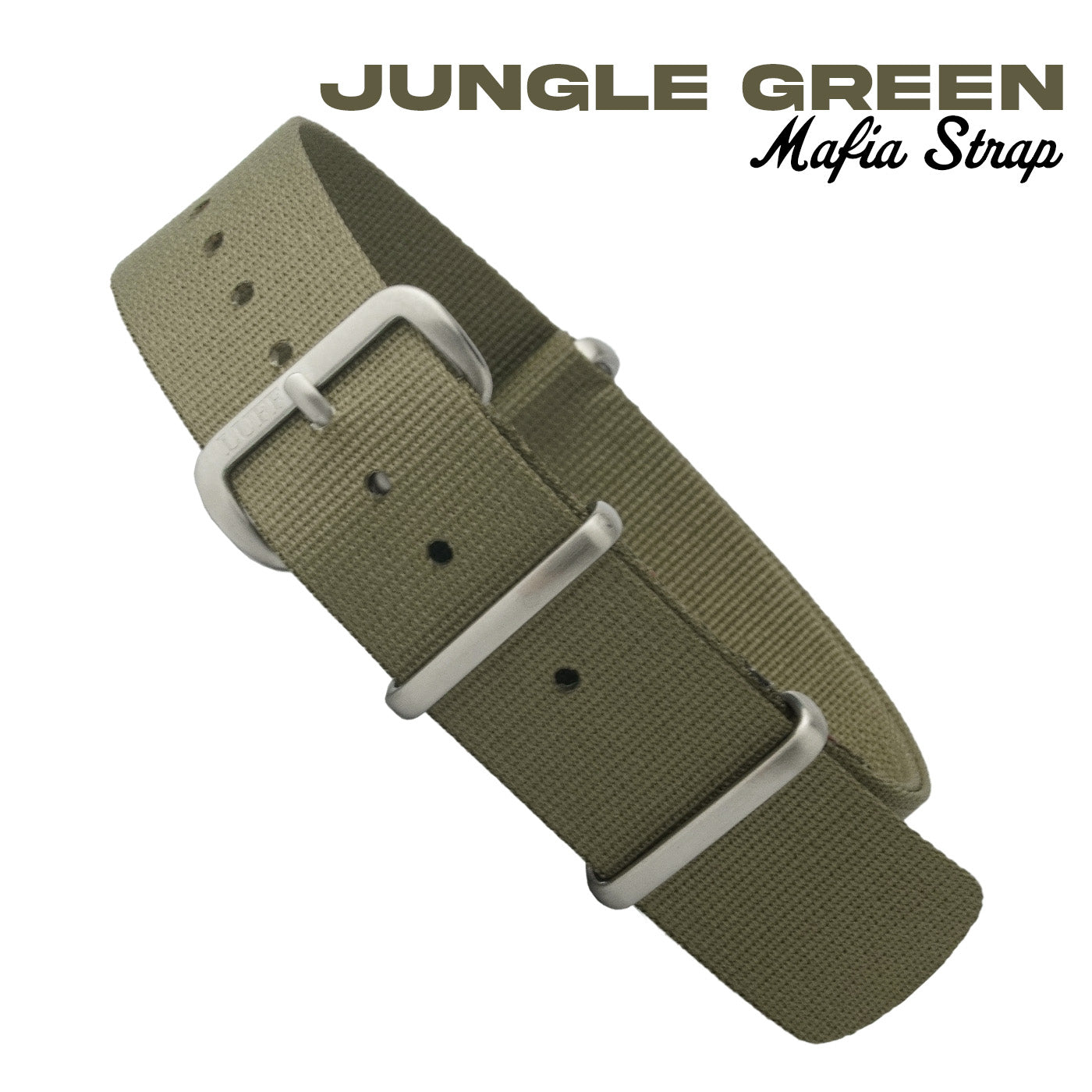 Heat-Welded Plain Color Variant Mafia Strap 18, 20mm
