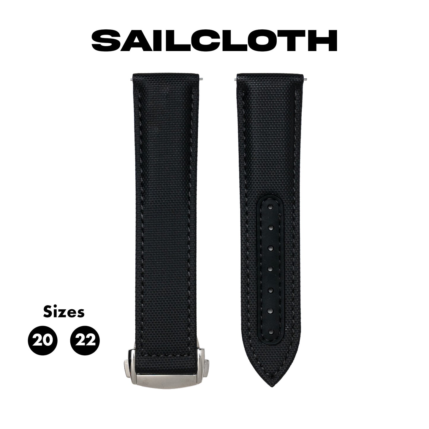 Sail Cloth w/ Deployant Clasp