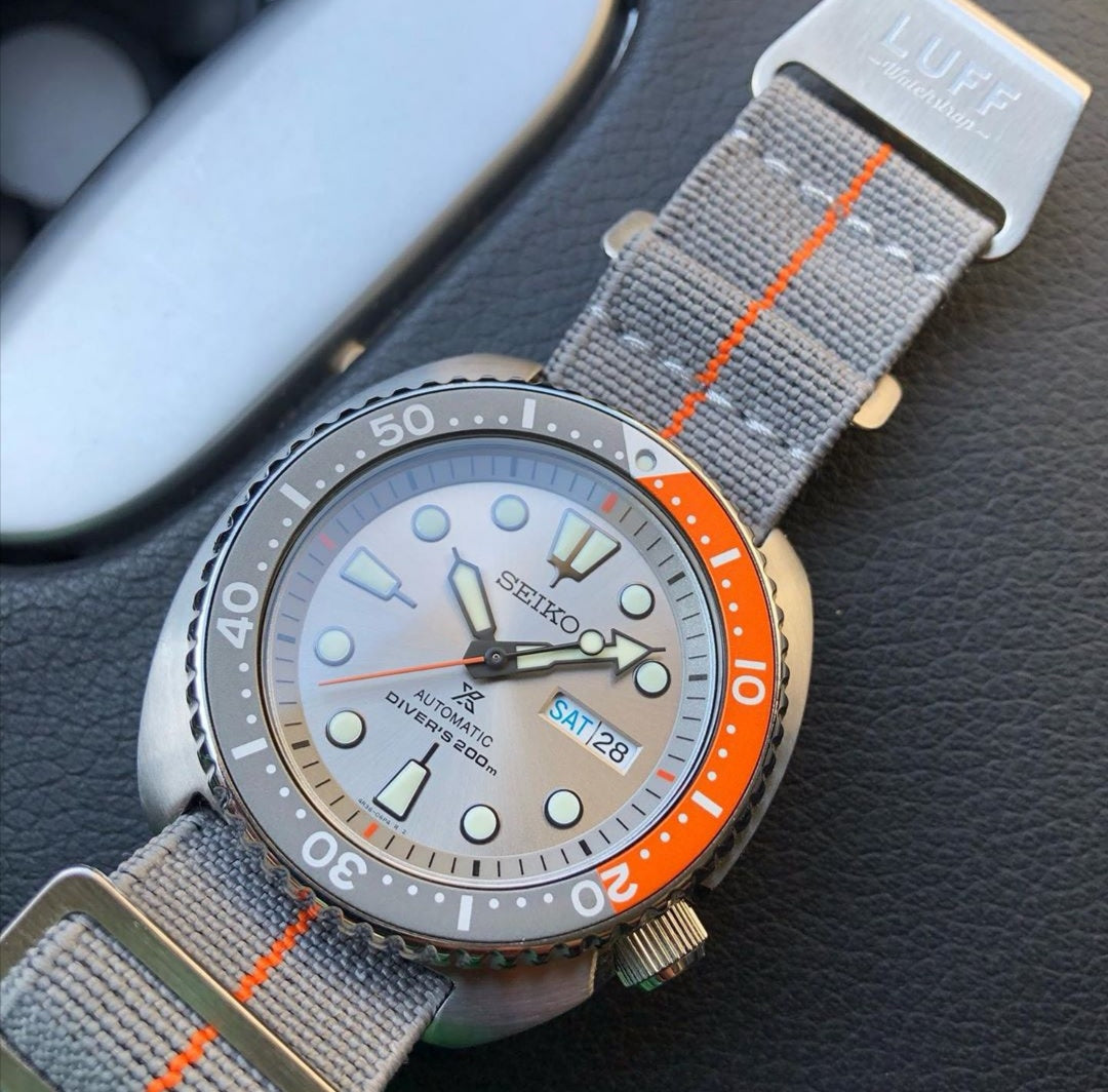 Grey with Orange Stripe (6903641505879)