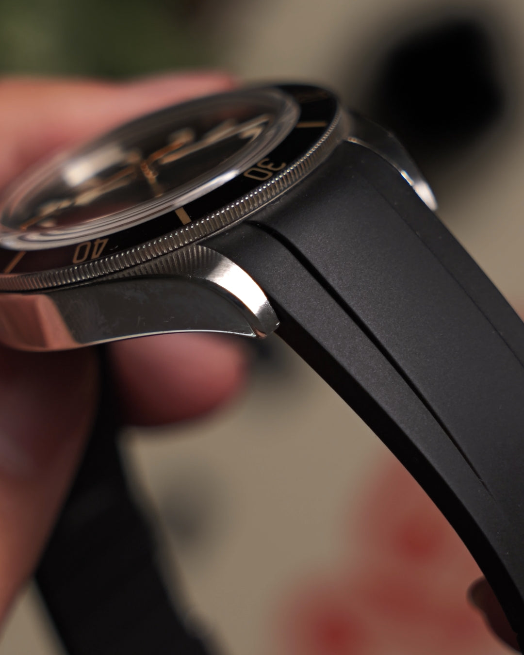 CTS Black Bay 58 FKM rubber strap