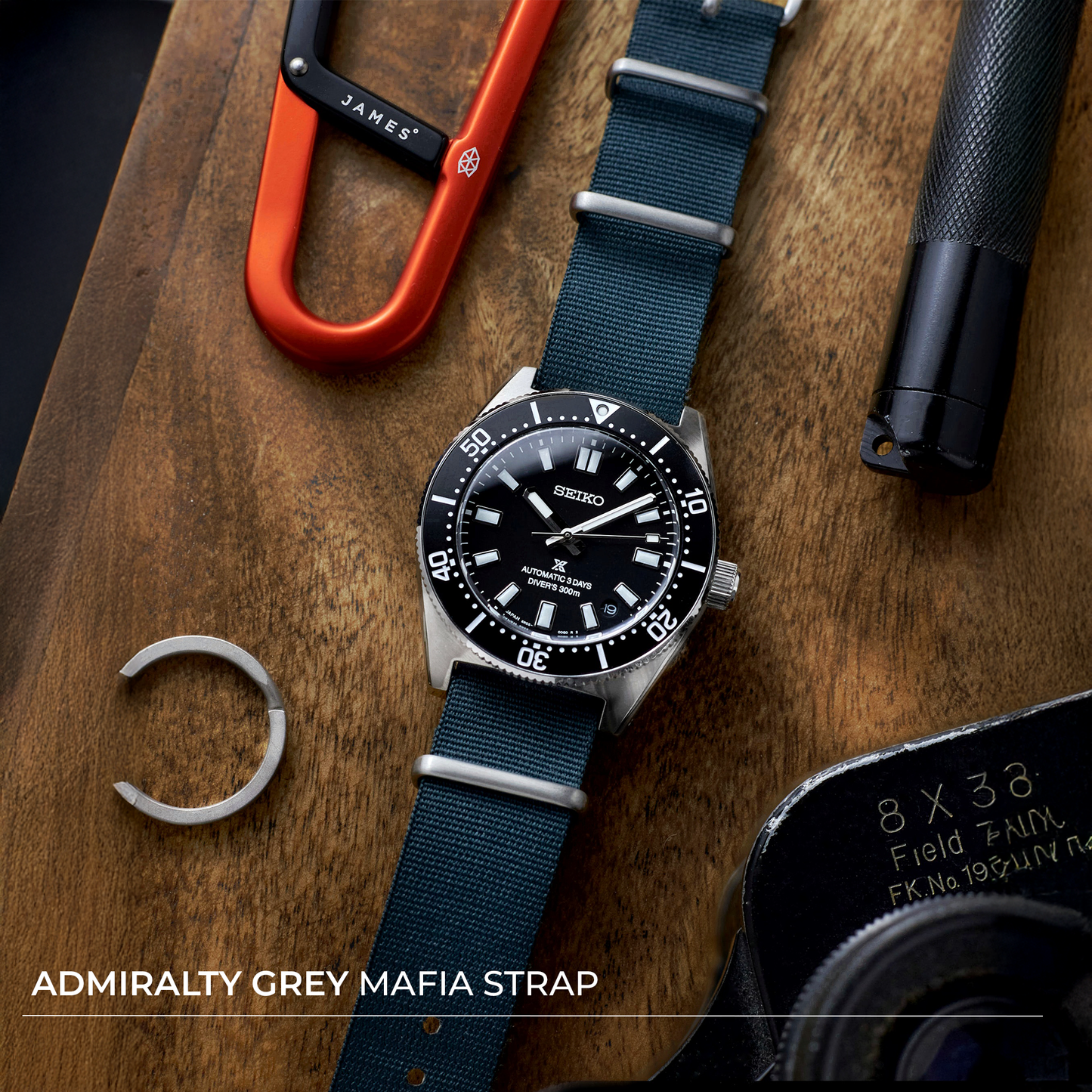 Heat-Welded Plain Color Variant Mafia Strap 18, 20mm