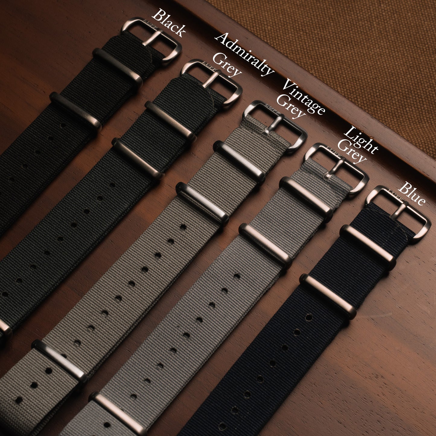 Heat-Welded Plain Color Variant Mafia Strap 18, 20mm