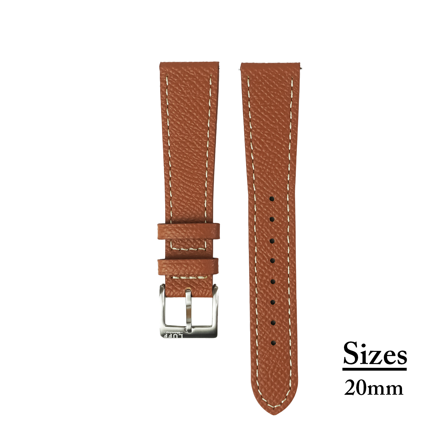 Tan Epsom Leather Strap (6901674704983)
