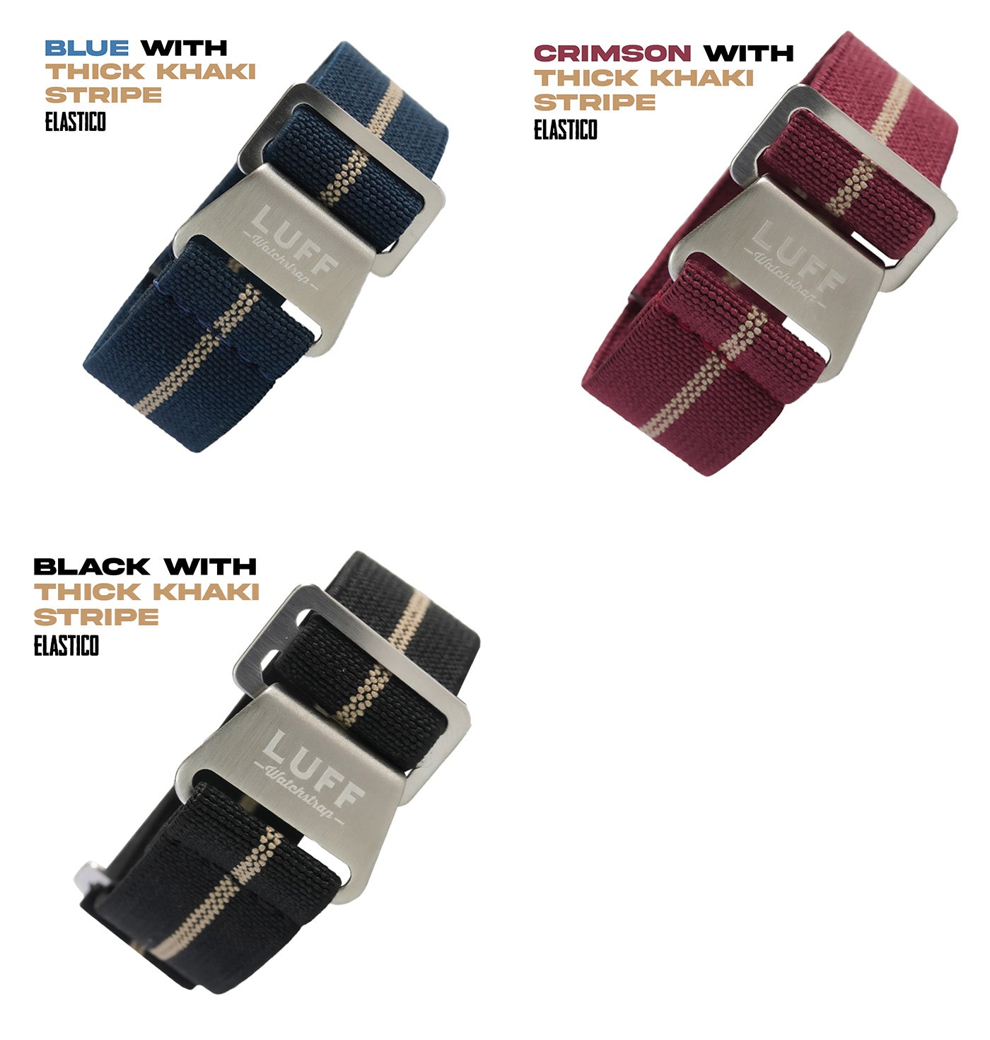 Thick Khaki stripe Variant - Elastico MKII