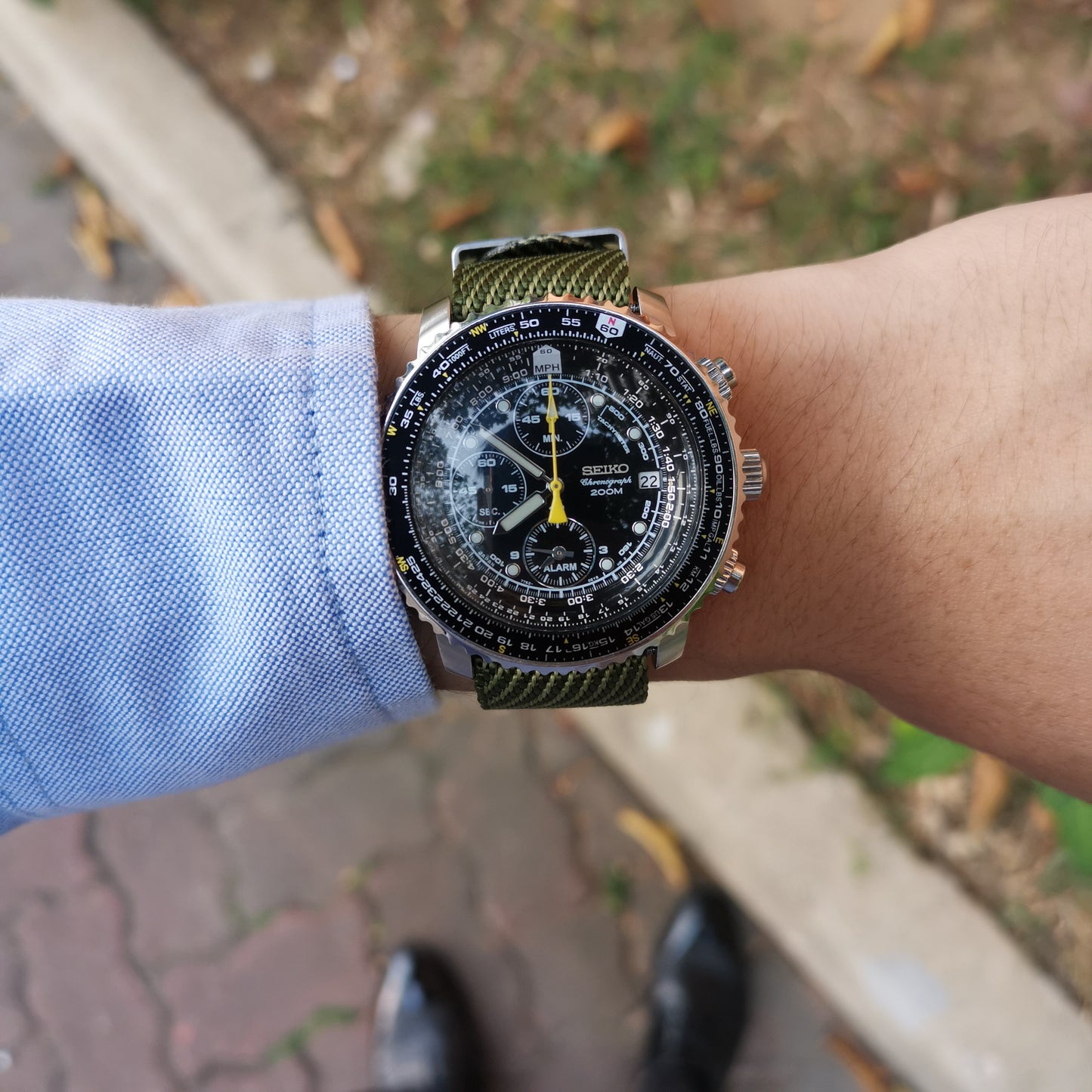 Green - Woven strap (3717729353779)