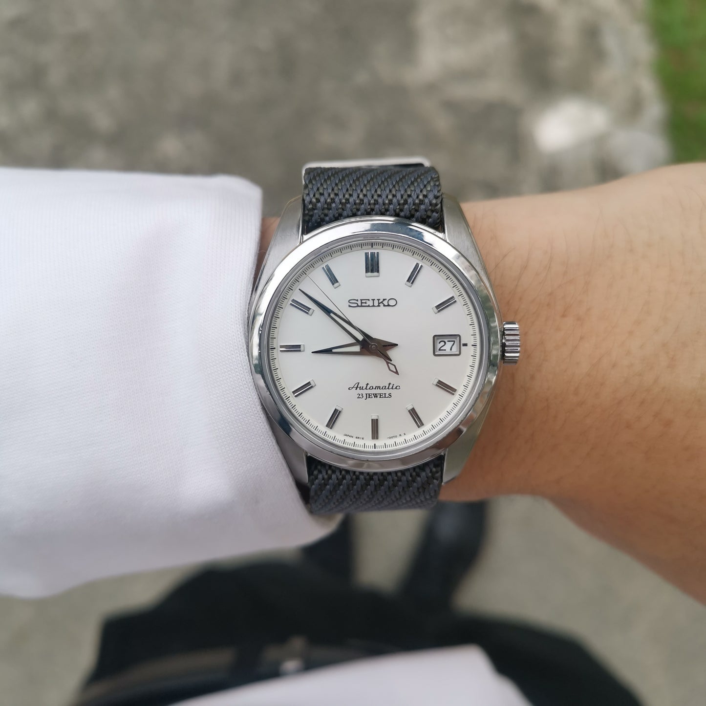 Grey - Woven strap (4332836683863)