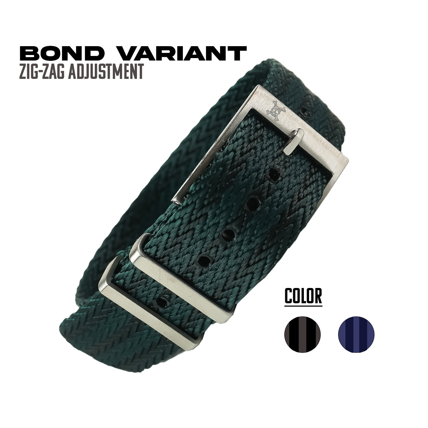 Bond Variant - Zig Zag Adjustment Strap (6869893120087)