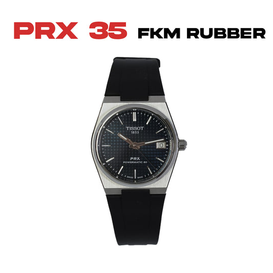PRX 35mm Tissot FKM Rubber Strap