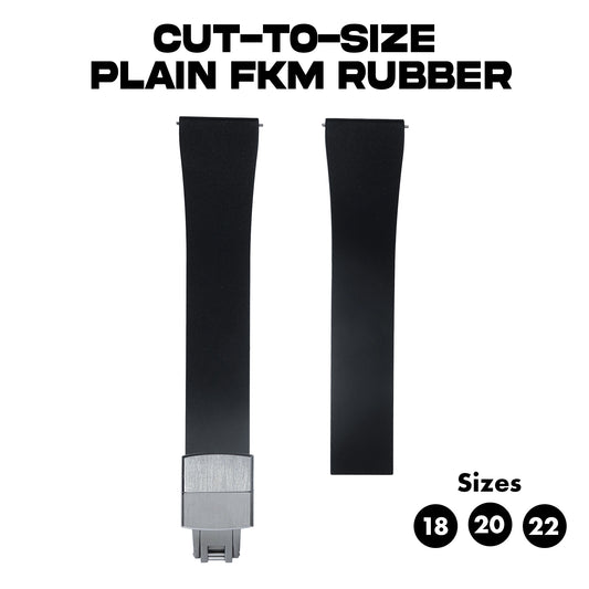 CTS Plain FKM Rubber Strap
