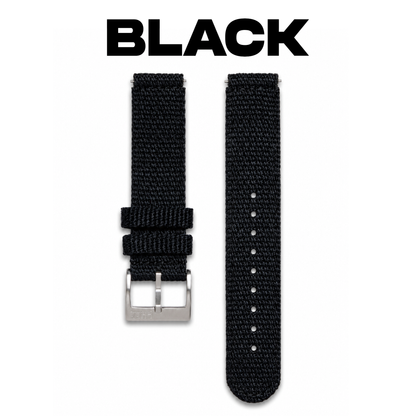 Woven Canvas for Casio Worldtimer 22-18mm
