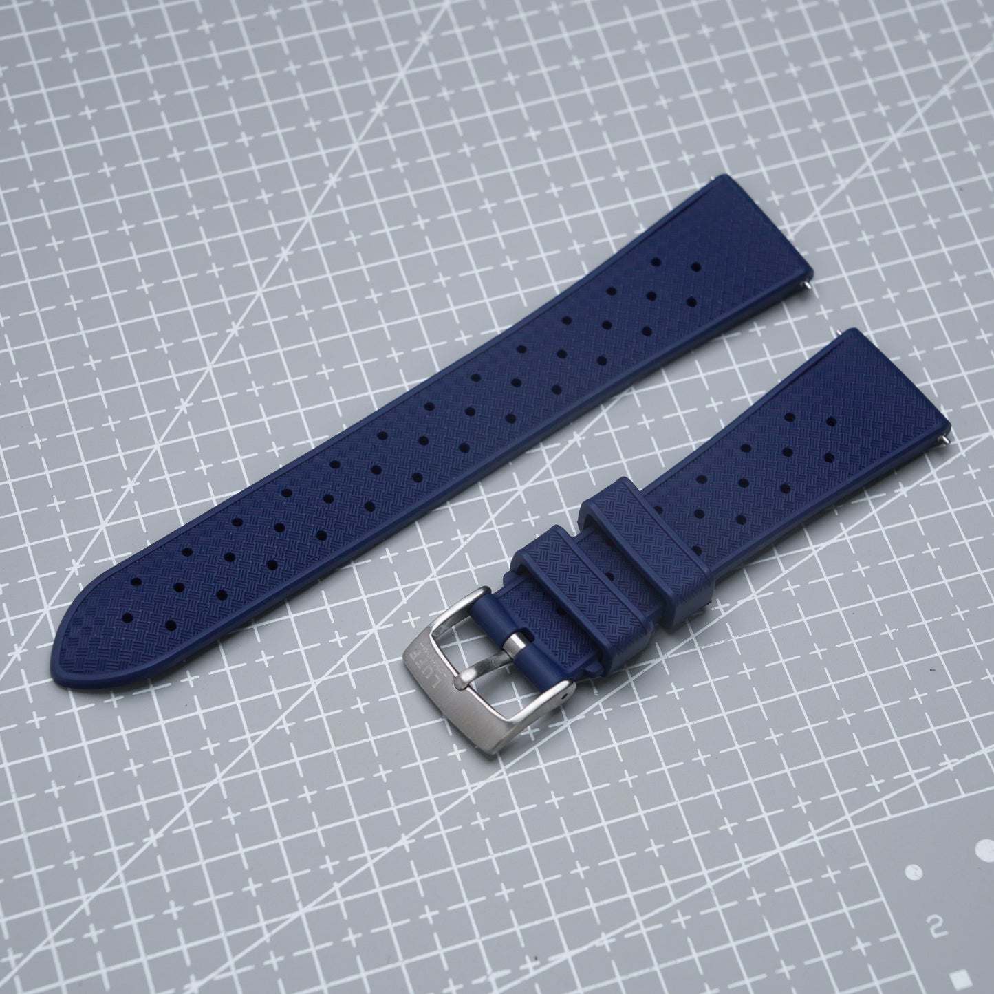 SkinDiver Traditional Tropical FKM Rubber Strap