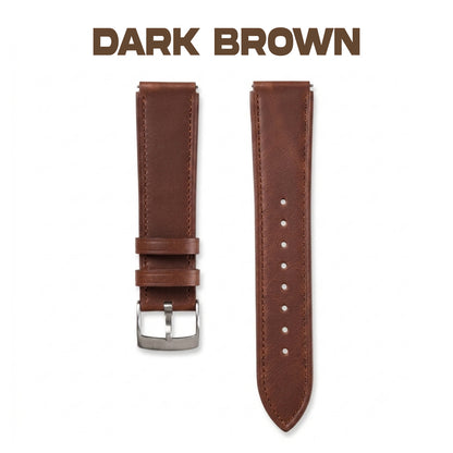 Vintage Leather strap for Casio F-91W, A158 | 20-18mm