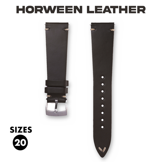 Horween Chromexcel Leather Strap - Monarch Label