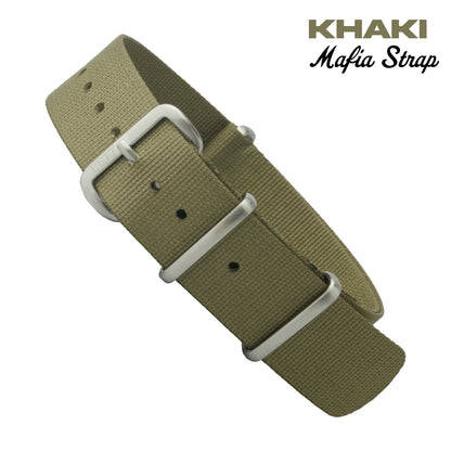 Heat-Welded Plain Color Variant Mafia Strap 18, 20mm