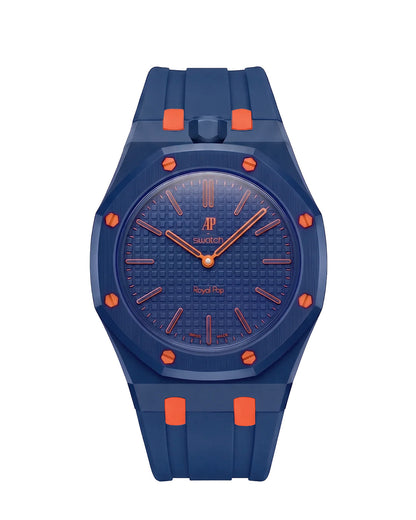 Swatch X AP Royal Pop FKM Rubber