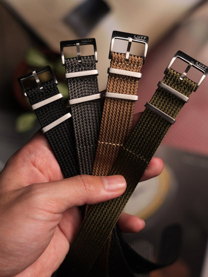 Kumi Weave Strap 20mm - Plain Color Variant