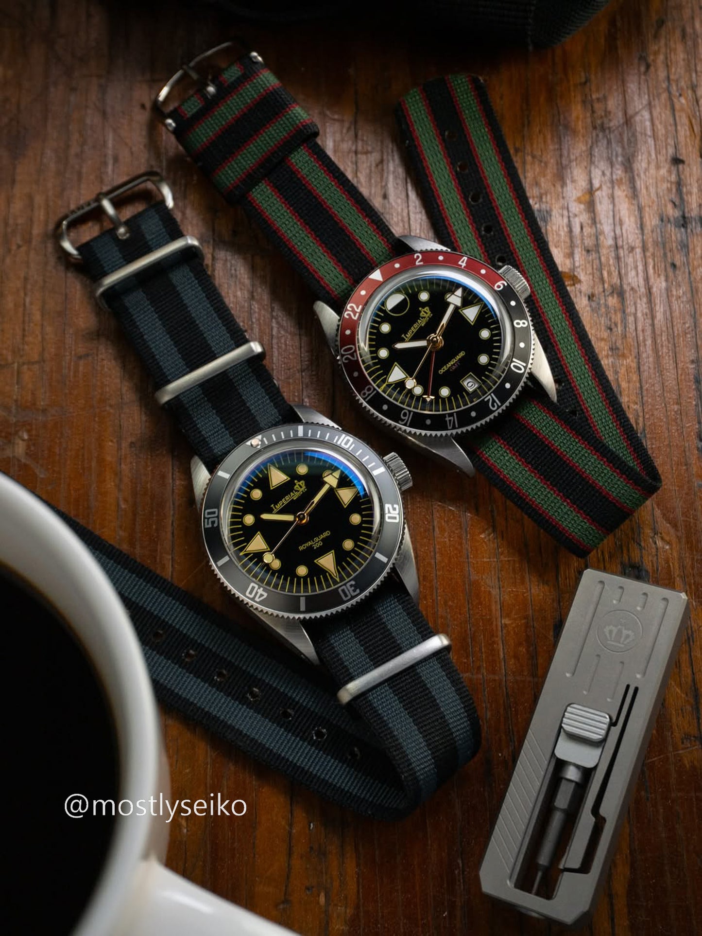 Original Vintage Bond from Goldfinger 16mm/ 18mm/ 20mm - Mafia Strap