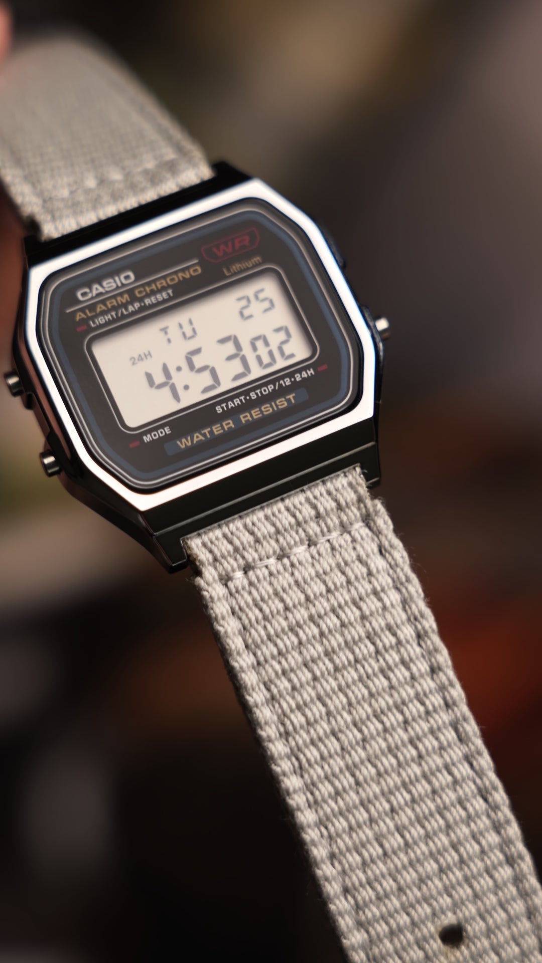 Woven Canvas for Casio F-91w, A159 20-18mm