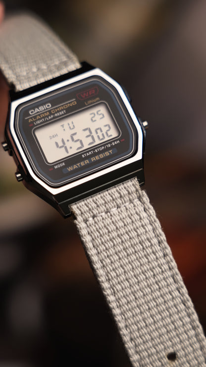 Woven Canvas for Casio F-91w, A159 20-18mm