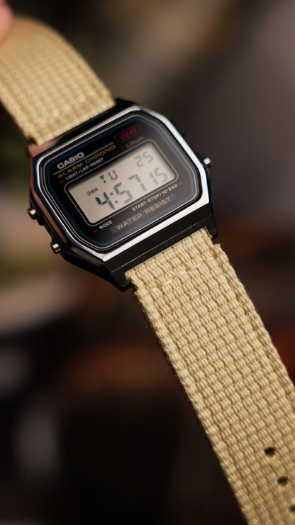 Woven Canvas for Casio F-91w, A159 20-18mm