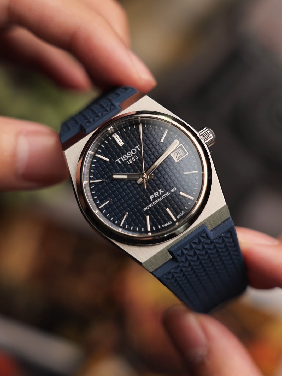 Trinova CTS PRX Tissot FKM Rubber Strap