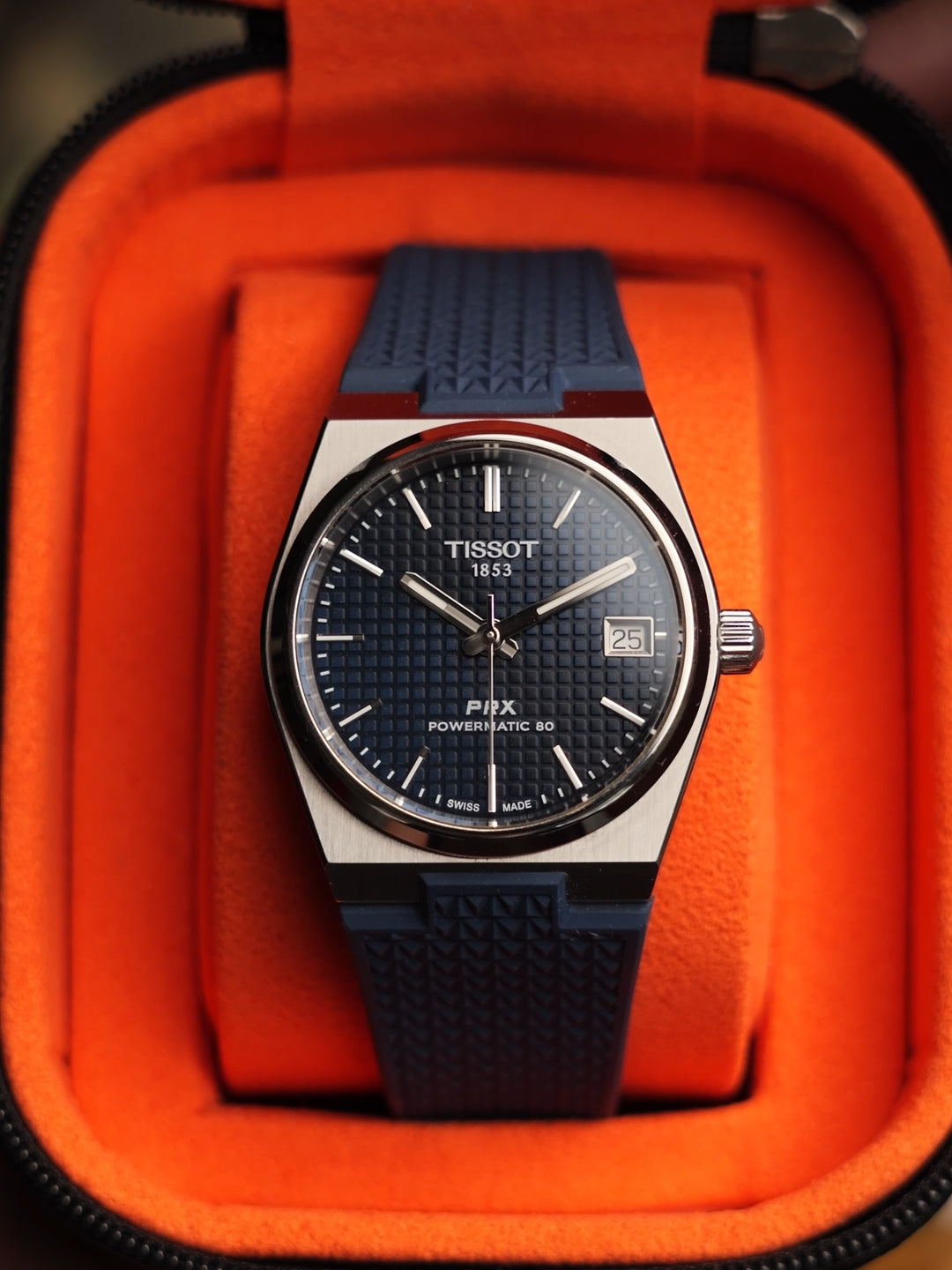 Trinova CTS PRX Tissot FKM Rubber Strap