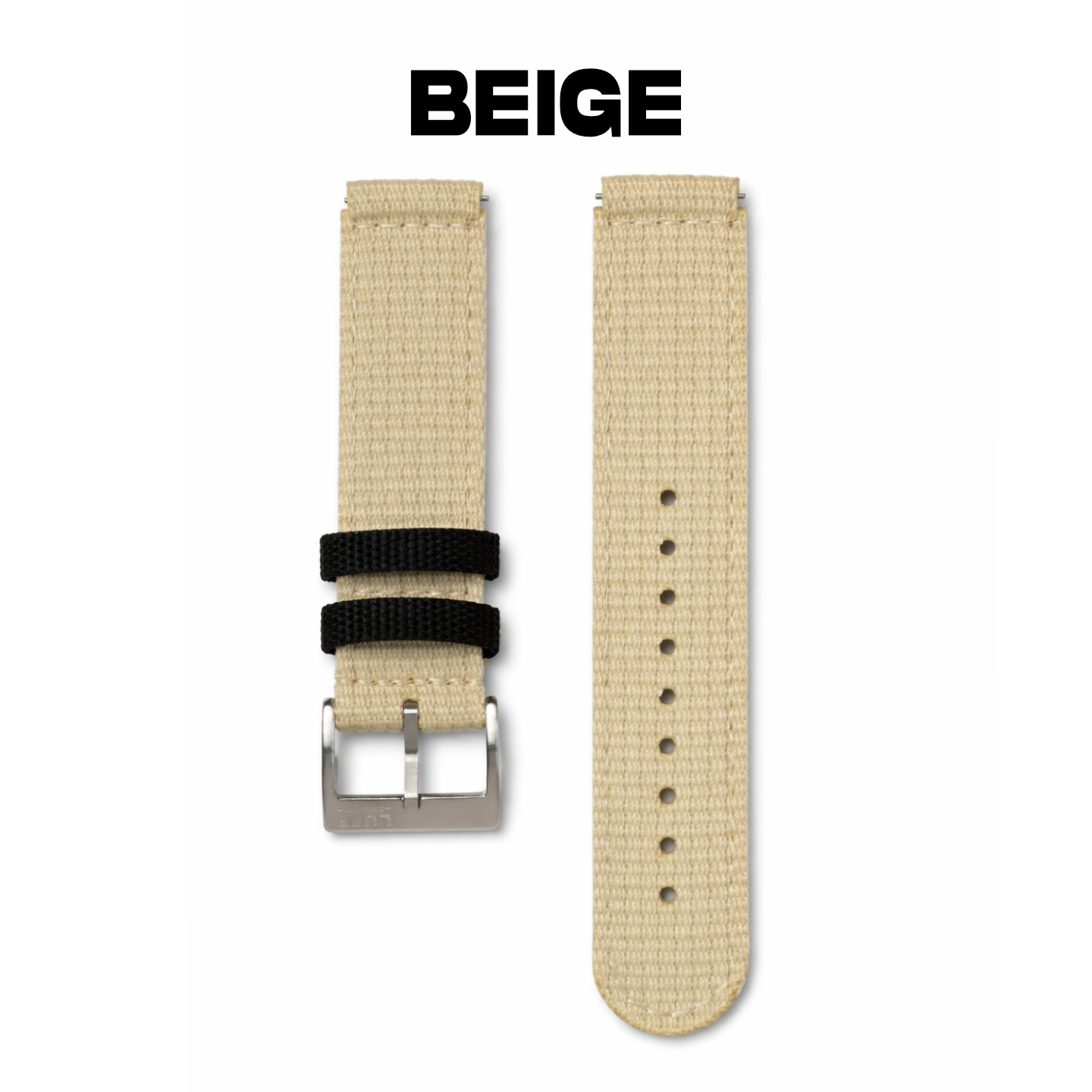 Woven Canvas for Casio Worldtimer 22-18mm