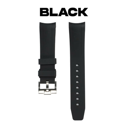 Integrated Black Bay 58 FKM strap