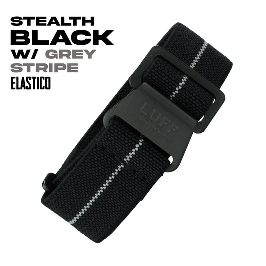 Stealth Series - Black with Grey Stripe
