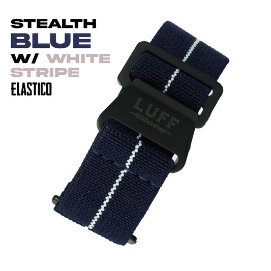 Stealth Series - Blue with White Stripe