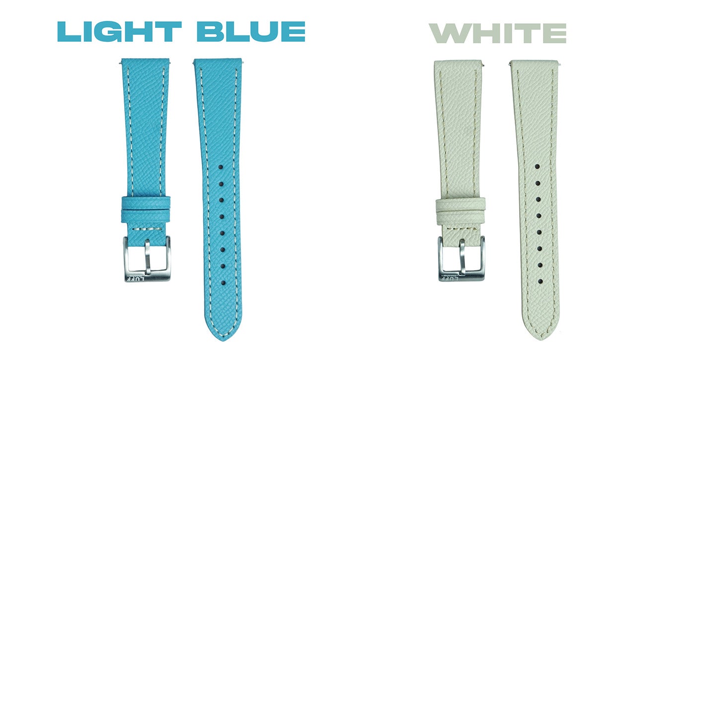 Genuine Italian Epsom Leather Strap