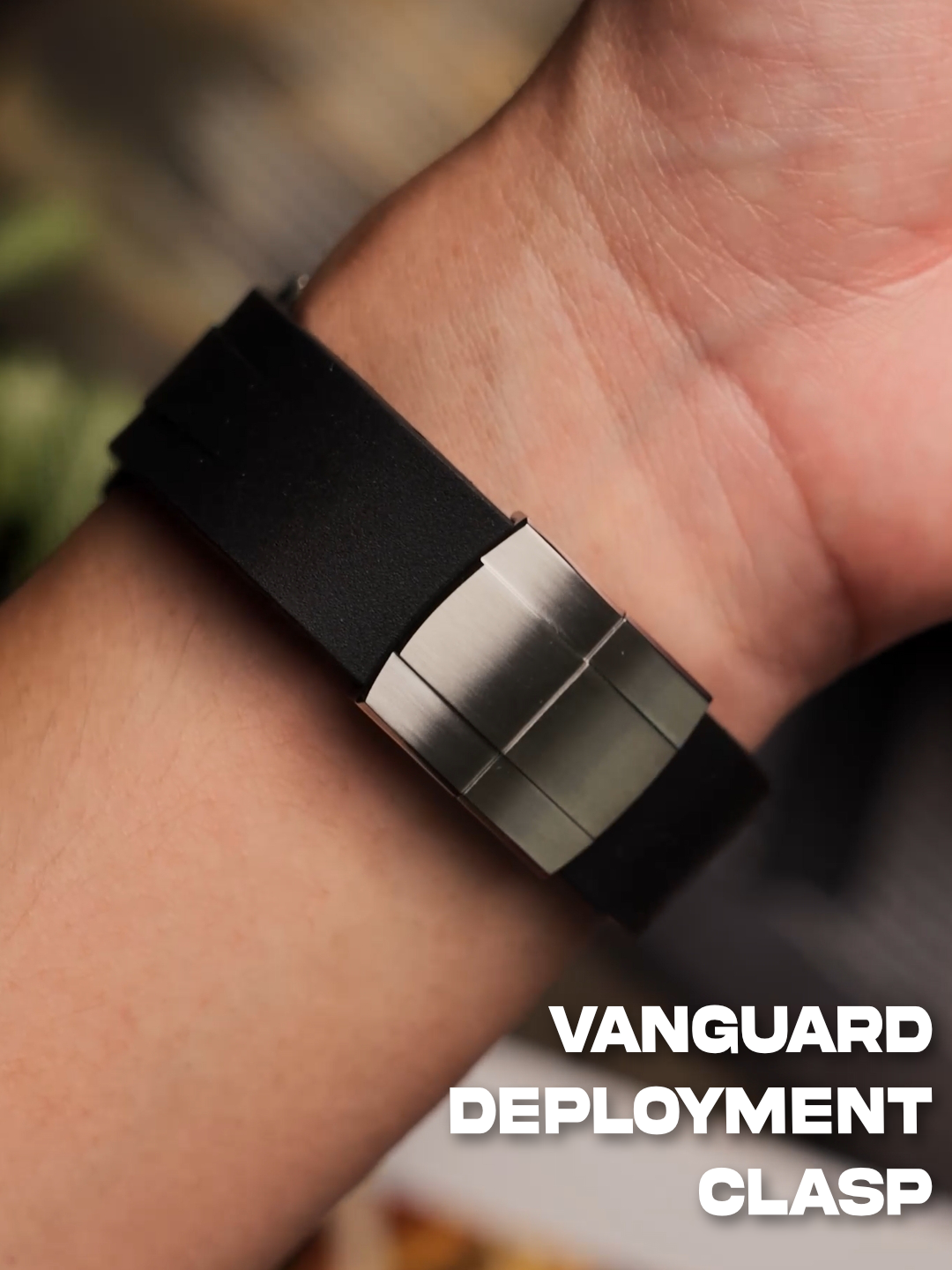 CTS Vanguard FKM Rubber Strap