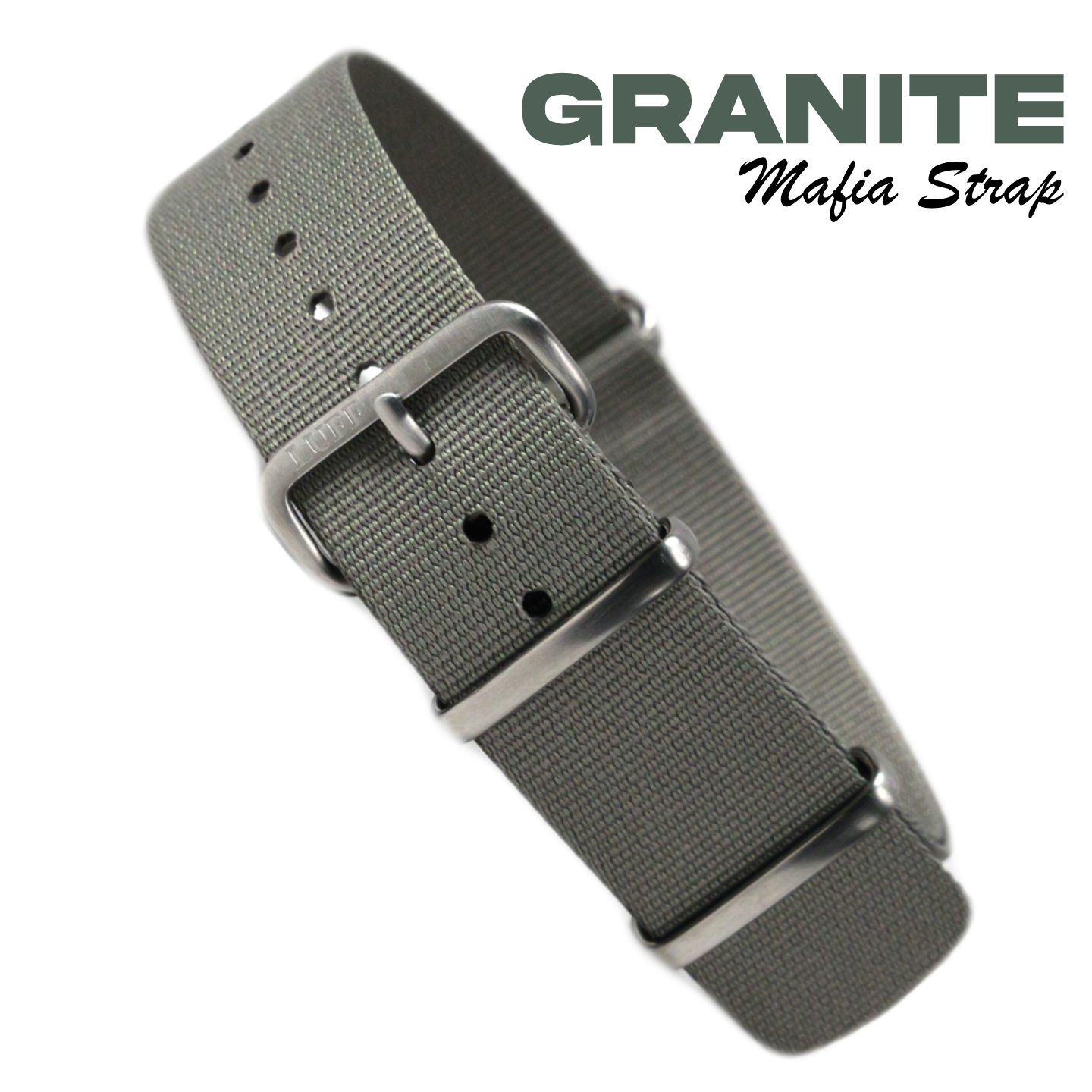Heat-Welded Plain Color Variant Mafia Strap 18, 20mm