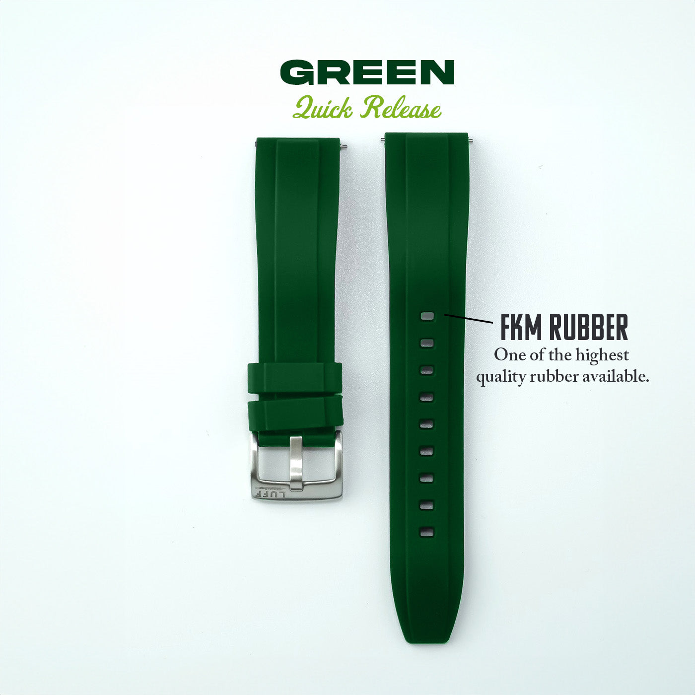 Bevel Edge FKM Rubber Strap (6899869450327)