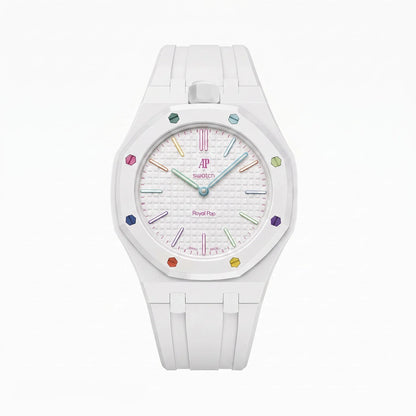 Swatch X AP Royal Pop FKM Rubber