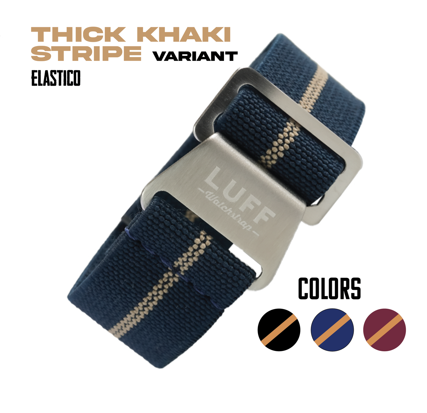 Blue with Thick Khaki (6900577894487)