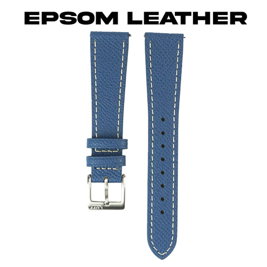 Genuine Italian Epsom Leather Strap