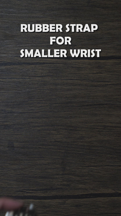 SkinDiver Traditional Tropical FKM Rubber Strap