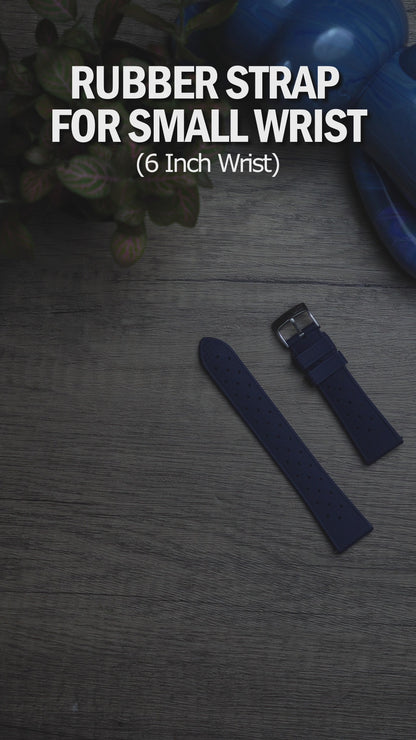 SkinDiver Traditional Tropical FKM Rubber Strap