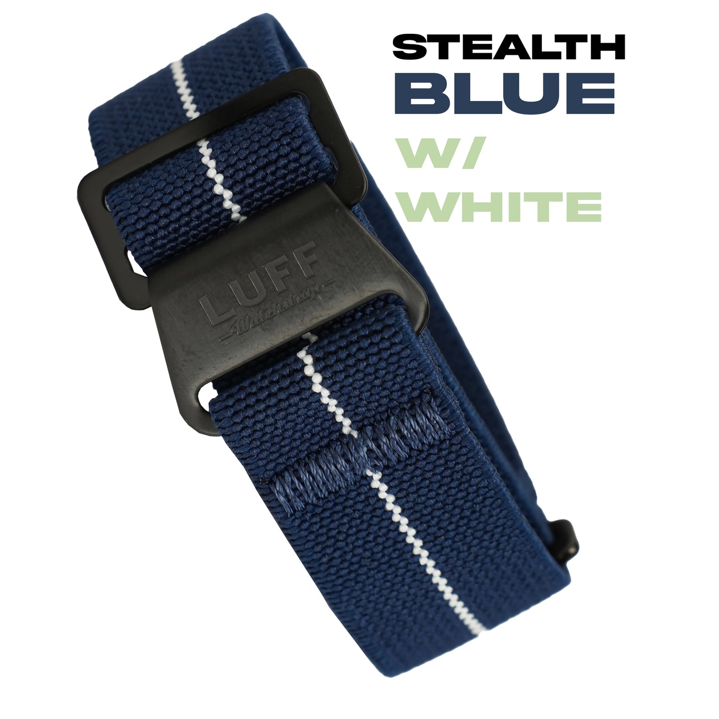 Stealth Series - Blue with White Stripe MKII