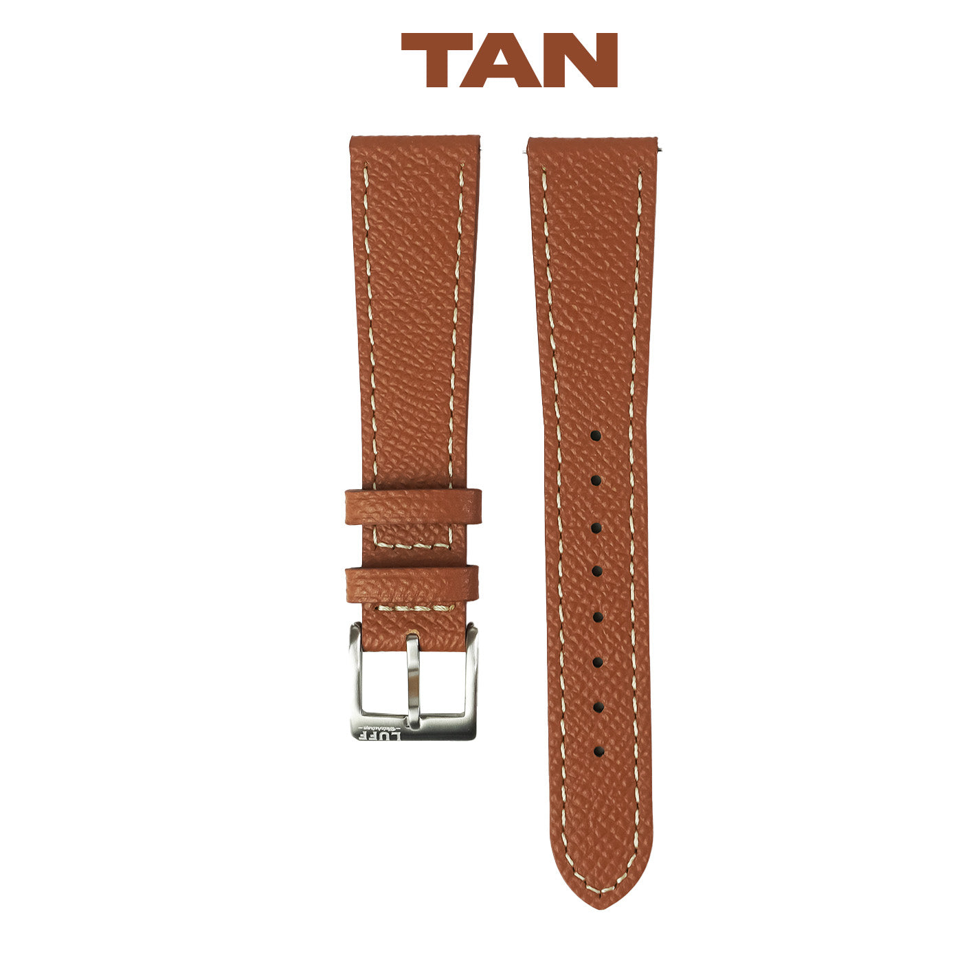 Genuine Italian Epsom Leather Strap