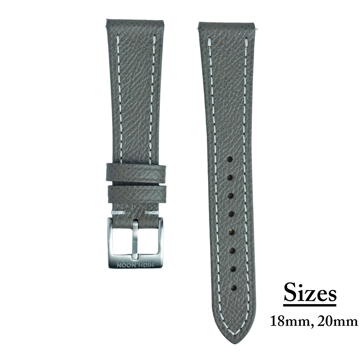 Taupe - Full Grained Epsom Leather Strap (4657500454999)