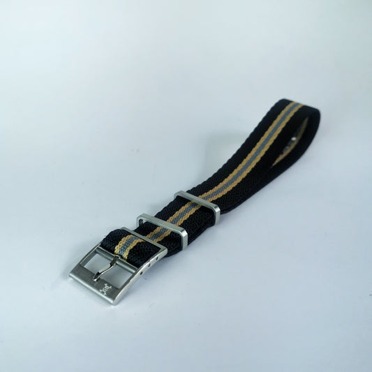Seamaster Single stripe Bond Strap - Woven strap (6565359845463)