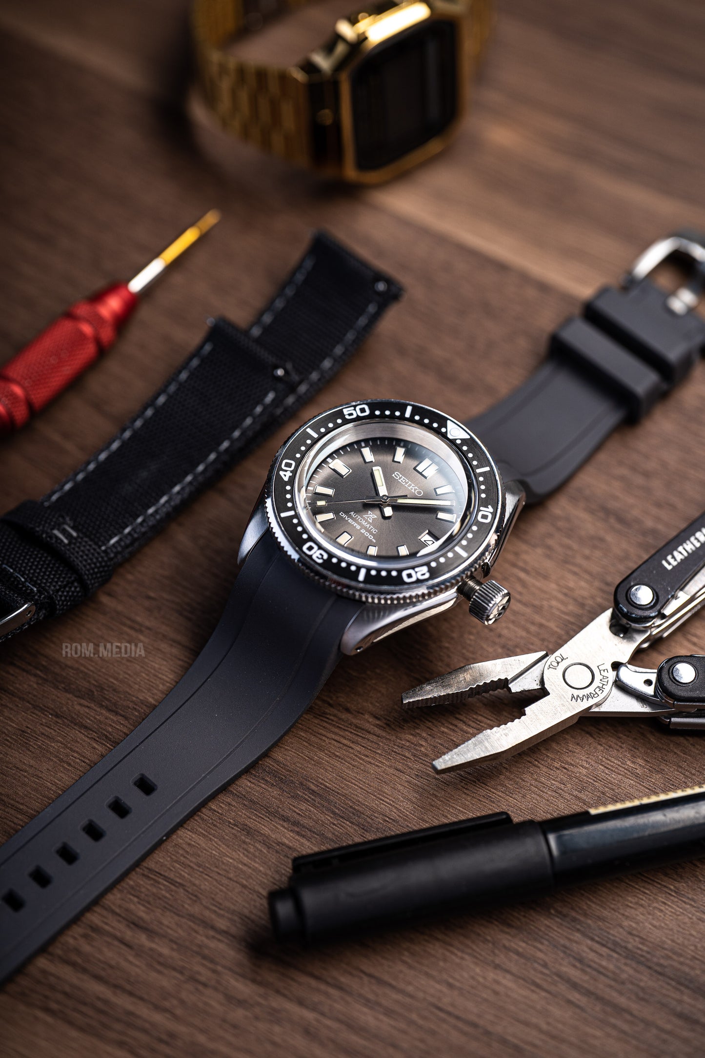 SKX Vulcanized Curved End strap (6546207637591)